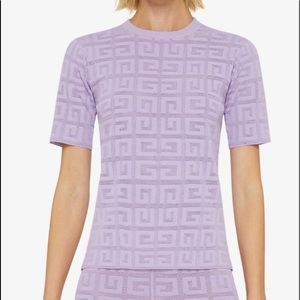 Lavender Givenchy Top